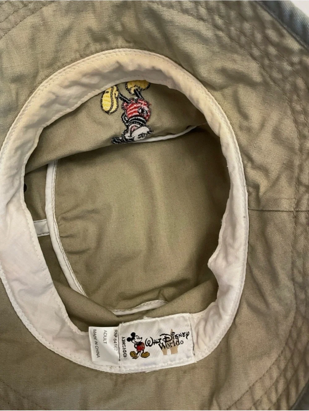 Disney Bucket Hat with Mickey Mouse – Light Blue and Yellow Accent